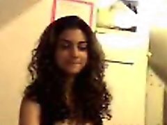 Sey young Indian babe on her webcam