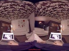 VR Anal Porn "Dance Lesson" Gives this Asian Hottie an Ass Working