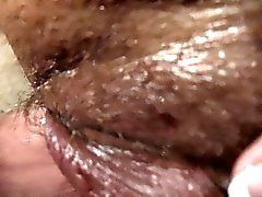 Hairy Wife - Massive Squirt While Being Fucked