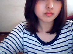 Cute Korean Girl On Webcam