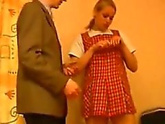 Russian Schoolgirl Having Sex In Class