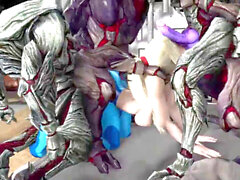 Samus aran, 3d monster, samus aran gangbang