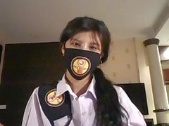 Thai student live on facebook