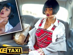 Fake Taxi Super Sexy French Student Seduces Taxi Driver for a Free Ride