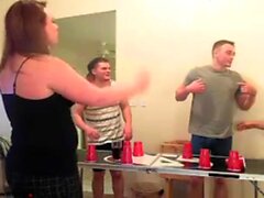 Real amateur skanks have group sex at slutty party in hi def
