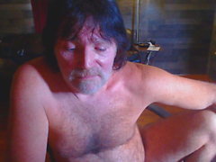 Hairy Redneck Standing Huge cumsjot