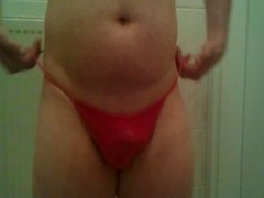 wearing exgf thongs