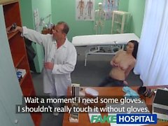 FakeHospital Hot babe wants her Doctor to suck her tits