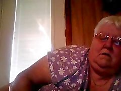 Webcam show from BBW Granny