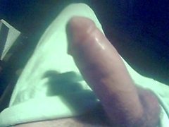 Solo-Playing with my Big Hot Spicy Hairy Sausage SpermCocktail