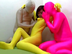 Zentai, tights, petite