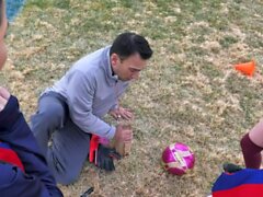 Soccer Cuties Suck Off Older Coach
