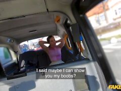 Fake Taxi Zoe Doll offers her tight wet shaven pussy as payment for a taxi ride