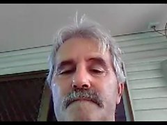 grandpa cum on webcam