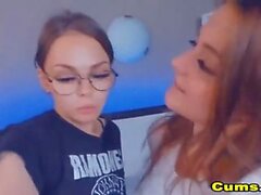 Lesbians Fuck With Dildo