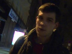 Young twink rimmed by mature euro