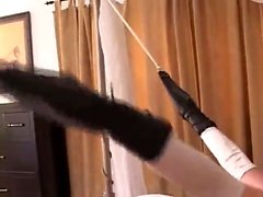 Milf rubs her clit during doggystyle hardcore sex
