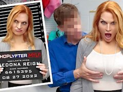 Shoplyfter Mylf - Bratty Milf With Massive Tits And Big Nipples Sedona Reign Obeys Security Officer
