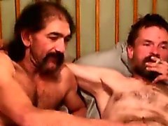 Mature rednecks pleasing their cocks