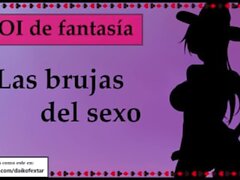 Tu nueva ama te usa y ordeña. JOI Brujas del sexo, capítulo 9.