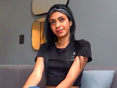 Latina Casting - Slim Babe With Braids Does What It Takes