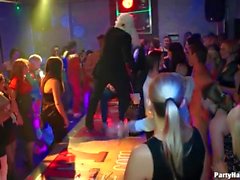 Night club with loud music in a fuck video