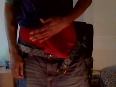 Step Brother Caught Jerking By Webcam!!! Hot Cumshot/messy boxers