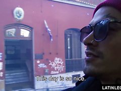 LatinLeche - Two Lovebirds Meet in Montevideo and Fuck Raw