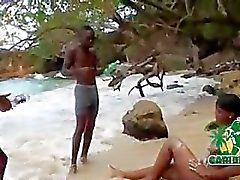 Caribbean public sex full flavor