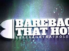 BAREBACKTHATHOLE Hunks Hugh Hunter And Brad Kalvo Bareback