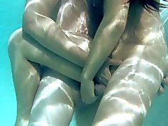 Hot massage and underwater sex