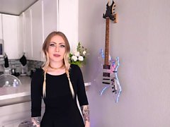 POVLife - Inked Curvy Teen Trades Sex For A Free Room