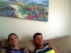 Sexy muscled twinks in hot gay orgy