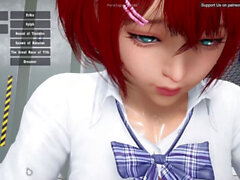 3d teen anime anal, machine