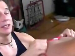 busty cheerleader get fucked on billiard table