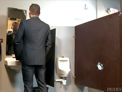 Men Over 30 Public Work Bathroom GloryHole