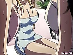 Big titted hentai blondie gets fucked