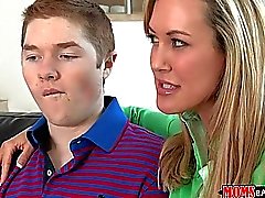 Brandi Love sex lessons for a teen boy