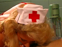 Horny nurse seduces her patient