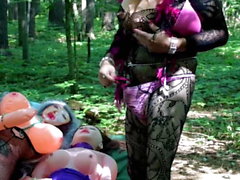 Sissy Romances 2 Blow-up Dolls All Day Erotic Outdoor Play