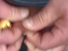 Foreskin with chocolate coins - part 4