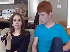 Sister Fucks Brother While Parents Are Away