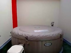 Hottub webcam fucking