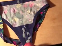 Spraying neighbors panties