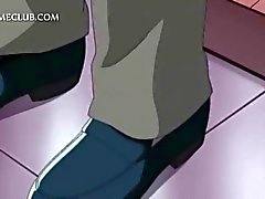 Full boobed hentai cutie gets fucked and jizzed hard