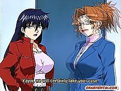 Bigboobs Japanese hentai gets hard fucked by naughty doctor